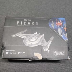 Eaglemoss Star Trek Picard Romulan Bird-Of-Prey Issue 3 Die-Cast Ship Model NIB